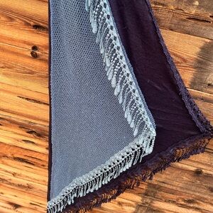 UNBRANDED | Oversized Triangle Lace Mesh Bandana Scarf